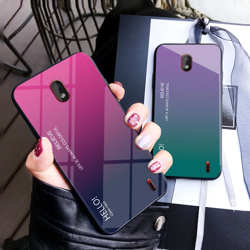 Для Nokia X6 8 Sirocco X7 7,1 Plus X71 3,1 Plus градиентное Закаленное стекло Защитная задняя крышка оболочка для Nokia 9 4,2