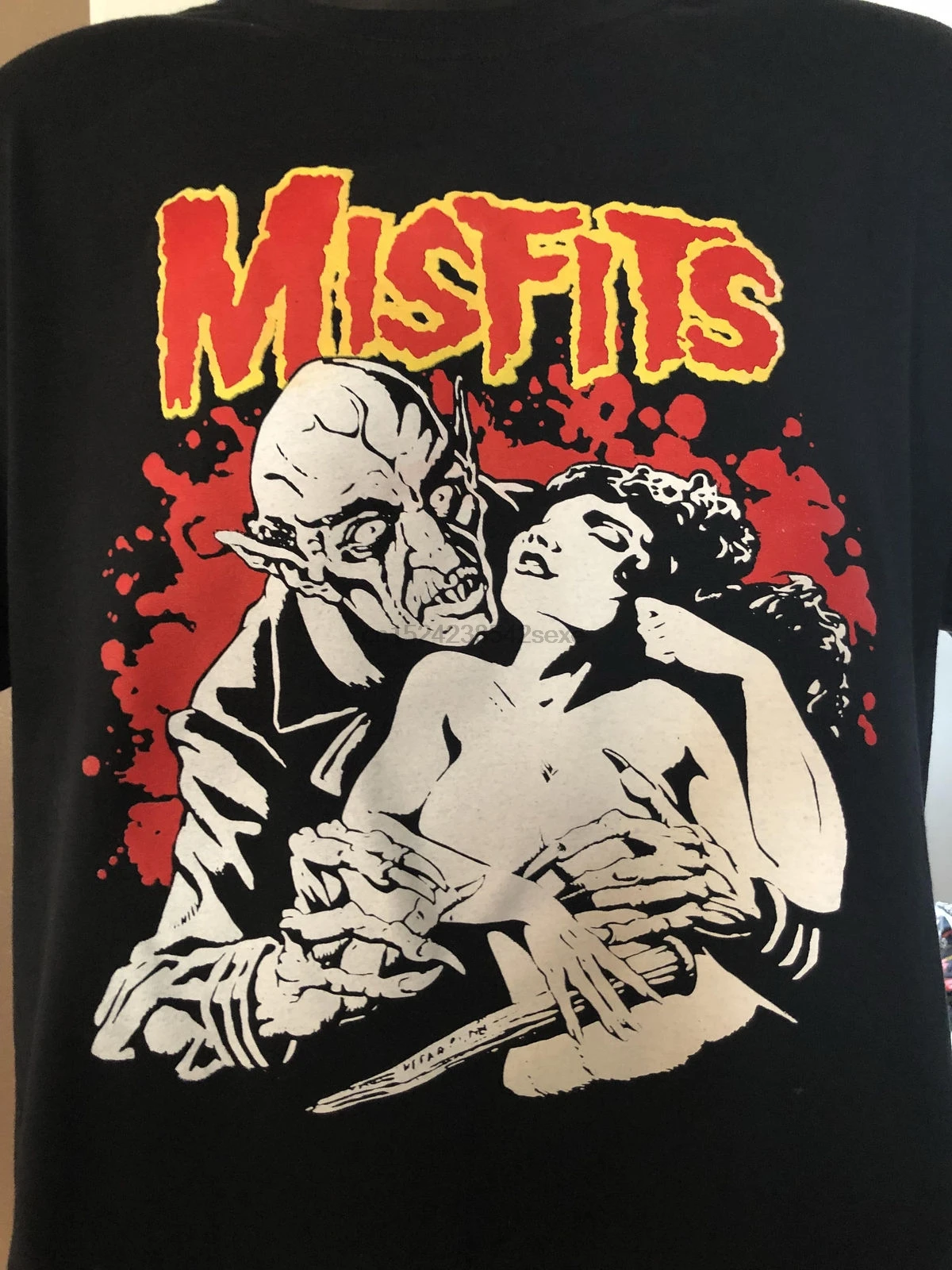 Misfits - Nosferatu футболка редкая винтажная Fiend Danzig Horror | Мужская одежда