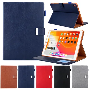 

Case for iPad 10.2 inch iPad 7th Gen Business Briefcase Smart Cover Hand Holder Tablet Case For iPad Air 3 Pro 10.5 inch Cover