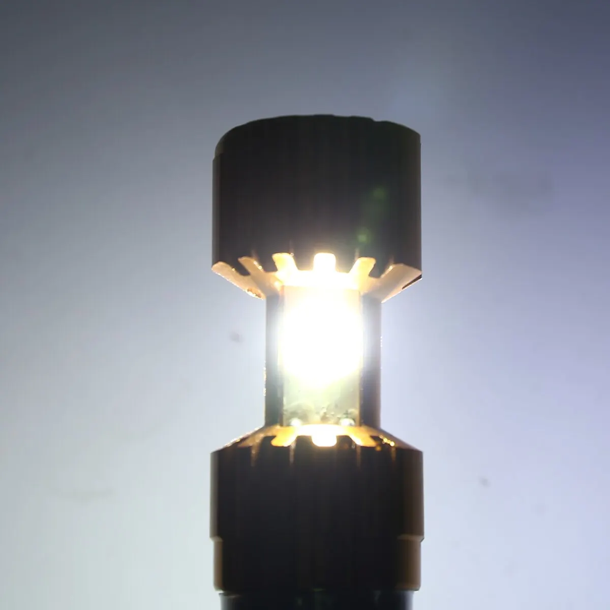 For Honda 1PC 12V BA20D COB  White LED Motorcycle Headlight Hi/Lo Beam Head Lamp Bulb 6500K 18W Moto Accessories Treyues