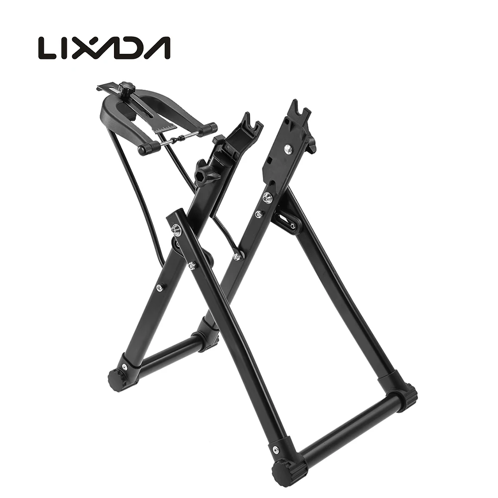 

Lixada Bike Wheel Truing Stand Bicycle Wheel for 24" 26" 28" Mountain Bike Maintenance Home Mechanic Truing Stand