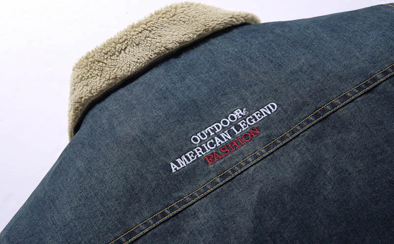 KIOVNO Men Warm Thick Denim Jackets Coats With Fur Collar Fleece Lined Thermal Jackets Outwear For Male Size L-6XL Windbreak (1)