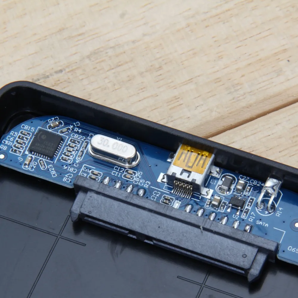 2,5 дюймов USB 3,0 SATA адаптар для жестких дисков 5 Гбит/с внешний жесткий диск USB жесткий диск sata дисков Корпус для внешнего жесткого диска ssd-бокс w/с откидной крышкой