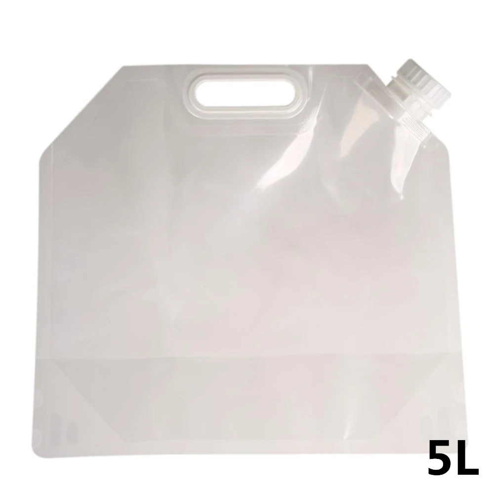 2L/5L открытый складной контейнер для воды герметичный водный Пузырь гидратация пакет сумка для хранения BPA бесплатно Бег Туризм сумка для воды - Цвет: 04