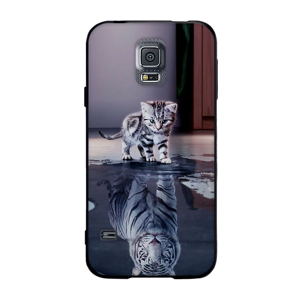 Для samsung Galaxy S5 чехол Роскошный силиконовый мягкий чехол для samsung S5 i9600 G900F чехол 3D милый для samsung S5 Neo SM-G903F чехол s