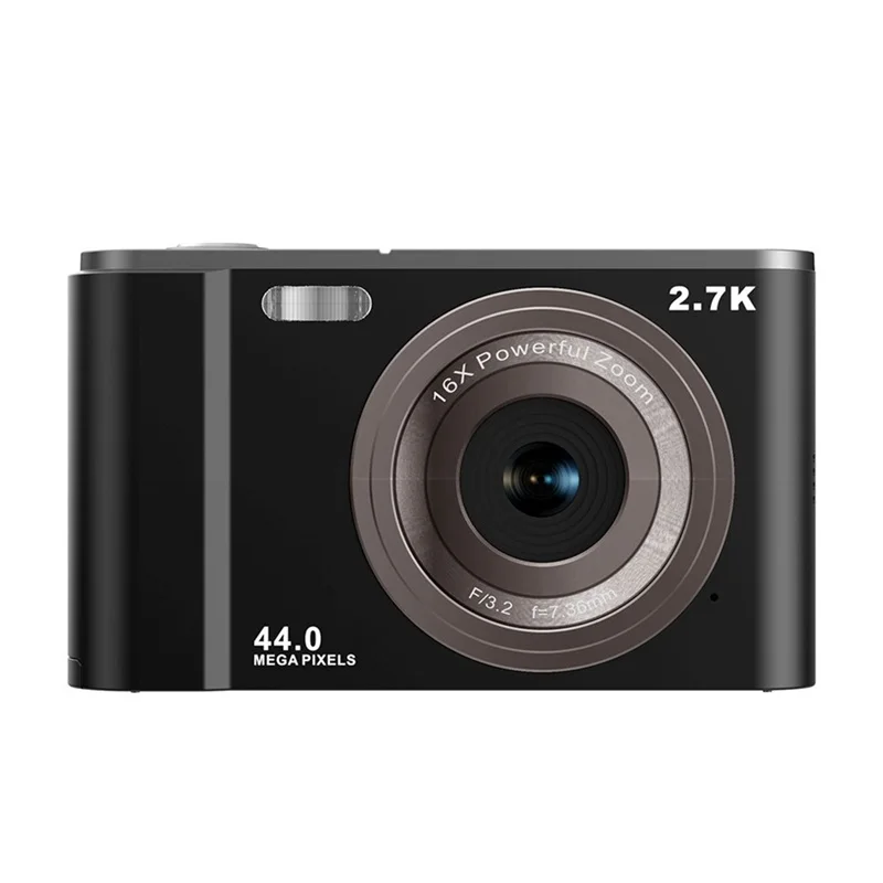 Vlogging 2.7 K HD 44mp camera 16x digital zoom compact pocket with fill light suitable for teenagers and children | Электроника