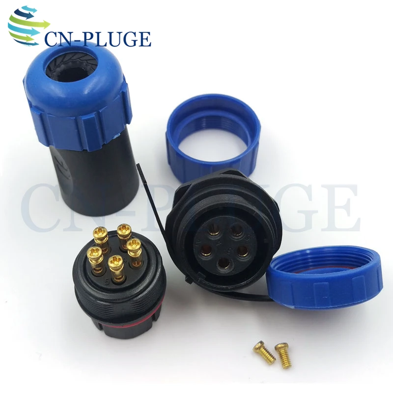 SP2110/P SP2112/S IP68 5 pin водонепроницаемый сварочный свободный задний гаечный