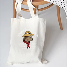 Креативные хозяйственные сумки холщовые мешки для хранения женские печатные многоразовые хозяйственные сумки складные Эко сумка-мешок художественная Мода Панк