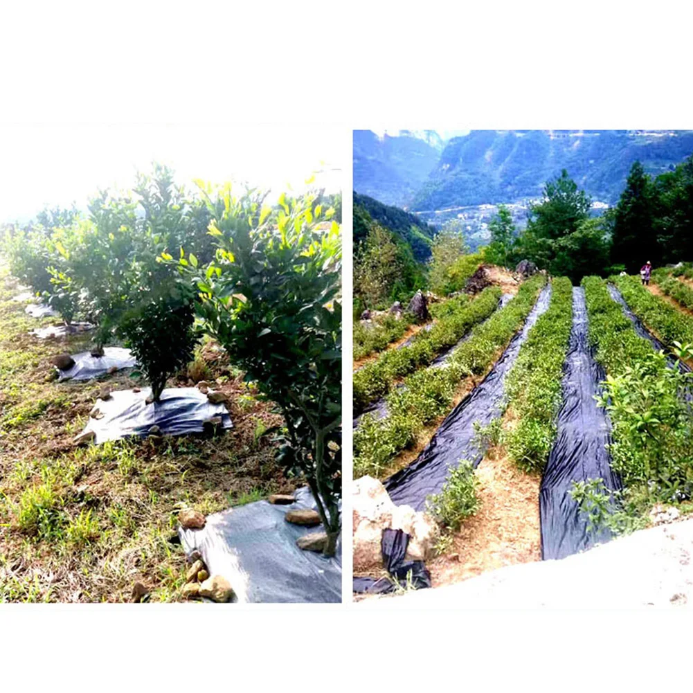 Gardening tools and equipment gift 33ft greenhouse Weed Barrier Landscape Fabric Gardening Weed Control Mat PE Woven Ground Mat