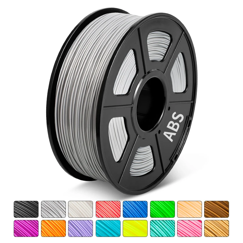 ABS  3D Printer Filament 1KG 1.75MM Children Creative Model Material Non Toxic Tolerance +/-0.02 Electroplating BELIVEER filament polycarbonate 3D Printing Materials