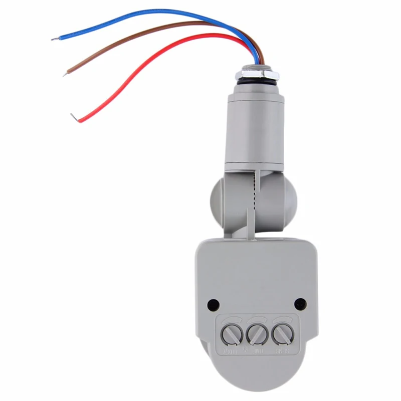 Открытый 85-265 V/12 V градусов безопасности PIR движения датчик детектор переключатель