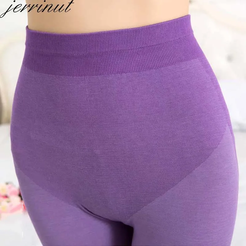 Jerrinut, зимние кальсоны для женщин, термобелье, теплое термо белье, пижамы, дышащее белье, Топы+ штаны, сексуальные