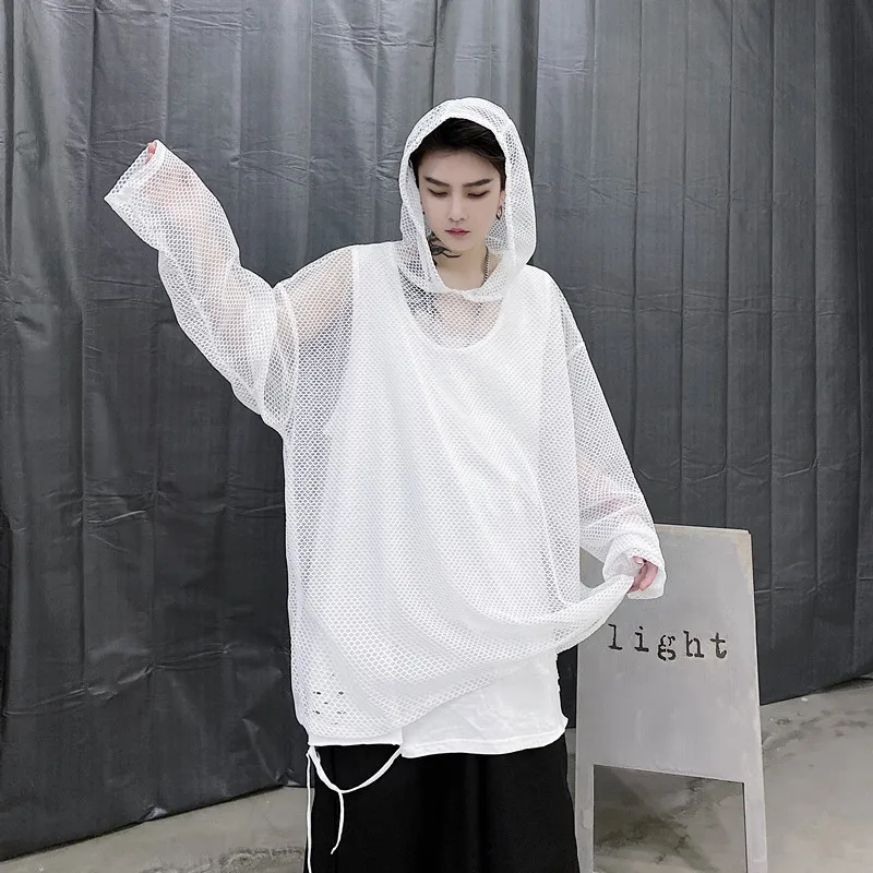 

Пуловер мужской, с длинным рукавом, в стиле хип-хоп, летняя