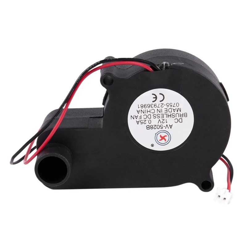 

Laptop 2 Terminals CPU Cooler Cooling Blower Fan 12VDC 0.25A Black