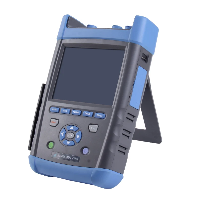 CETC OTDR AV6418 1310/1550nm 45/43dB OTDR Тестер Волоконно-оптический импульсный рефлектометр