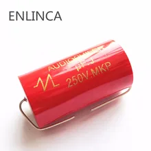 2~ 6 шт, осевой аудиофильтр MKP 250 в 18 мкФ 22 мкФ 33 мкФ 47 мкФ DC HIFI DIY Аудио неполярный конденсатор 20