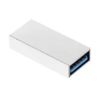 

USB 3.0 Coupler Female to Female Adapter Gold-Plated Super Speed USB 3.0 Coupler Extender Connection Converter R2JB