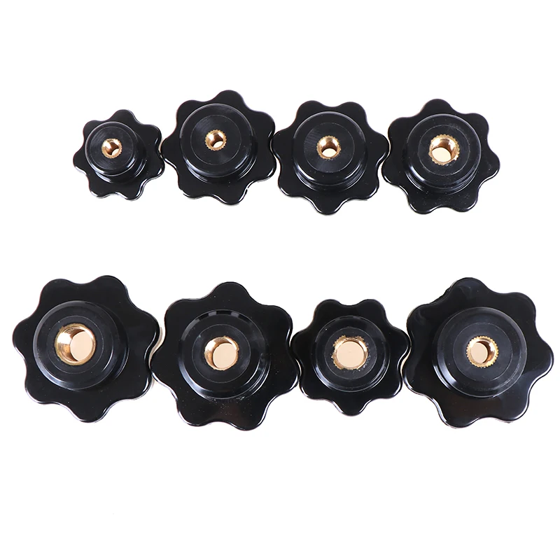 Écrous De Serrage Bouton Forme étoile M6 - Filetage Femelle 6 Mm - Marque Uxcell - Lot Neuf