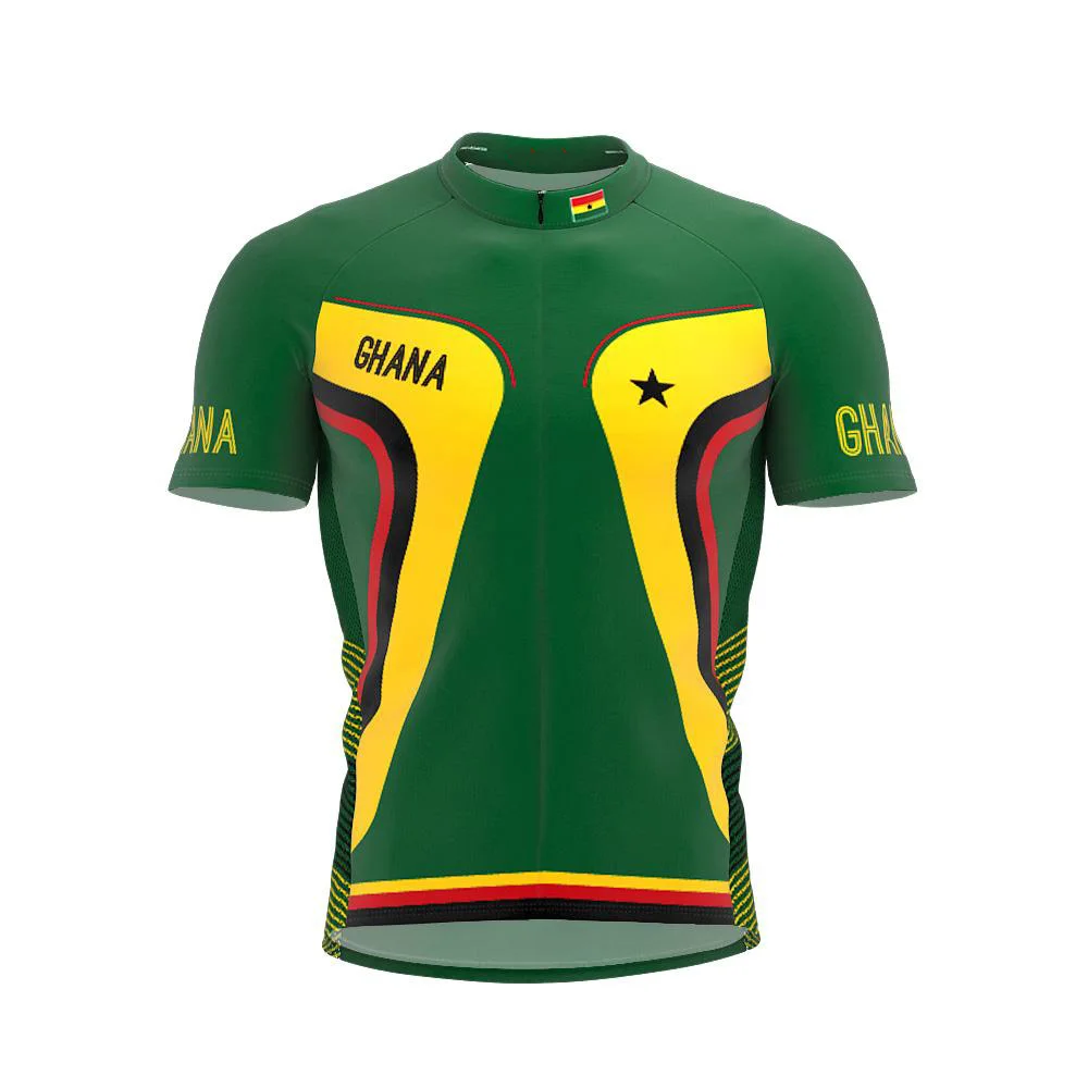 22 Ghana More Style Men Classic Cycling Team Short Sleeved Bike Road Mountain Clothing Maillot Ciclismo Outdoor Bike Jersey Cycling Jerseys Aliexpress