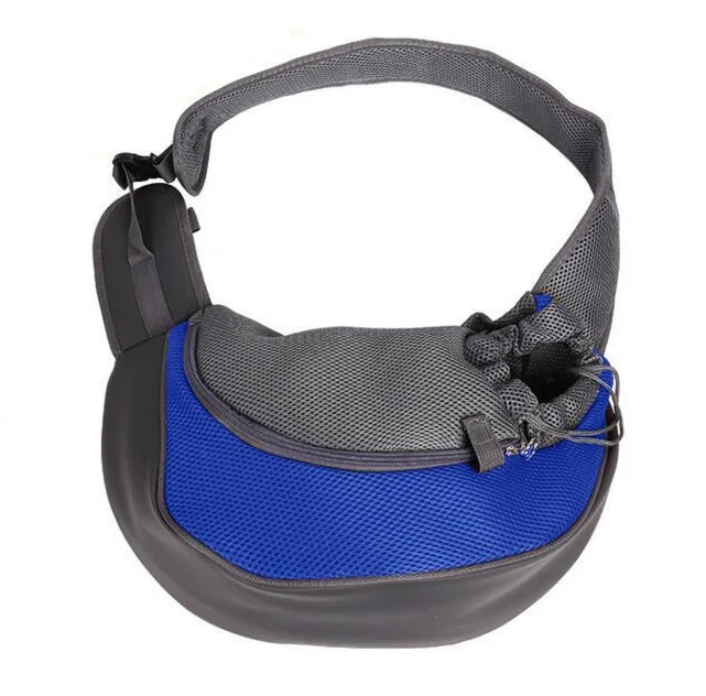 Blue Pet Puppy Carrier S/L Открытый Путешествия собака сумка сетка Оксфорд один комфорт слинг Сумочка Сумка - Цвет: Blue