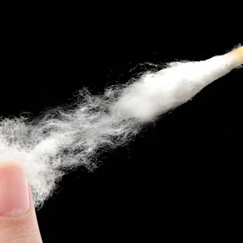 

150pcs Cotton Swabs Sticks Cotton Swabs Lips Clean Stick Double Head Sanitary Swab Brochas Maquillaje Marihuanna Cogollos