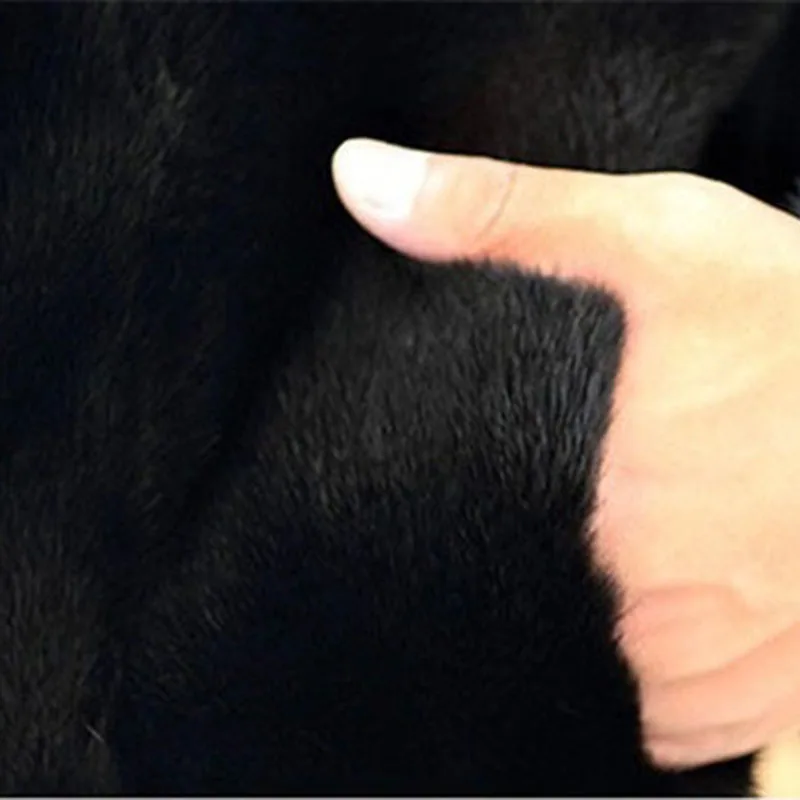 Great Value Faux Fur Coats 2019 Winter Jacket Men Overcoat Hooded Parka Imitation Mink Fur Overcoat Male Warm Plus Size 3XL Clothes