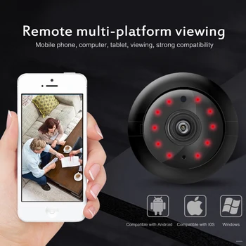 

1080P Wireless WiFi Camera Remote Home MINI Indoor Remote Monitoring CAM Home Security IR In Stock