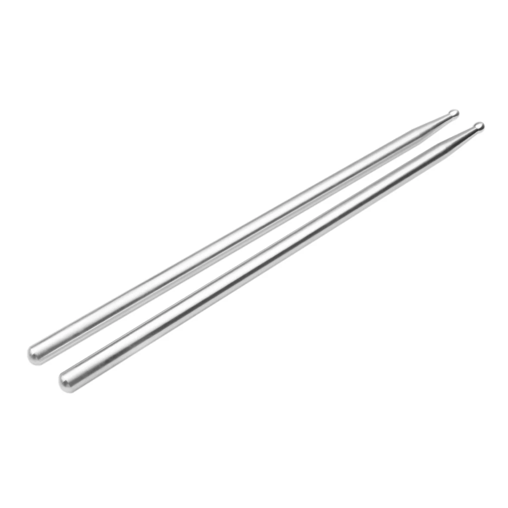 1 пара Snare Bass Jazz Drum Mallets Beaters 5A барабанные палочки из алюминиевого сплава для барабанщика, 405 мм