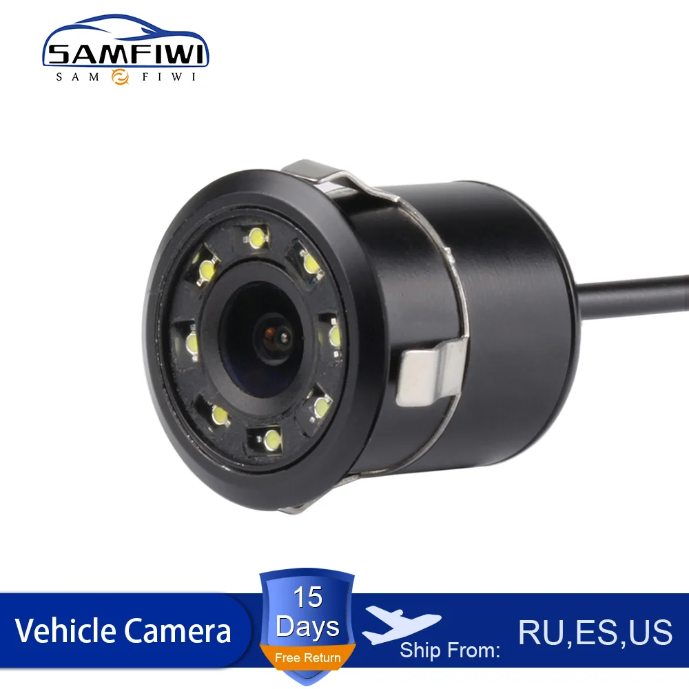 Автомобильная камера заднего вида 8 светодиодный ночное видение|Камера для авто|