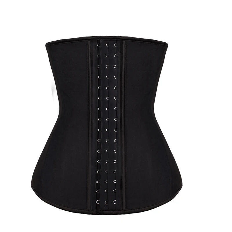 

2019 Women Waist Trainer Corrective Underwear 4 Steel Boned Tummy Control Corset Waist Cincher Girdle Shapwear Dropshipping