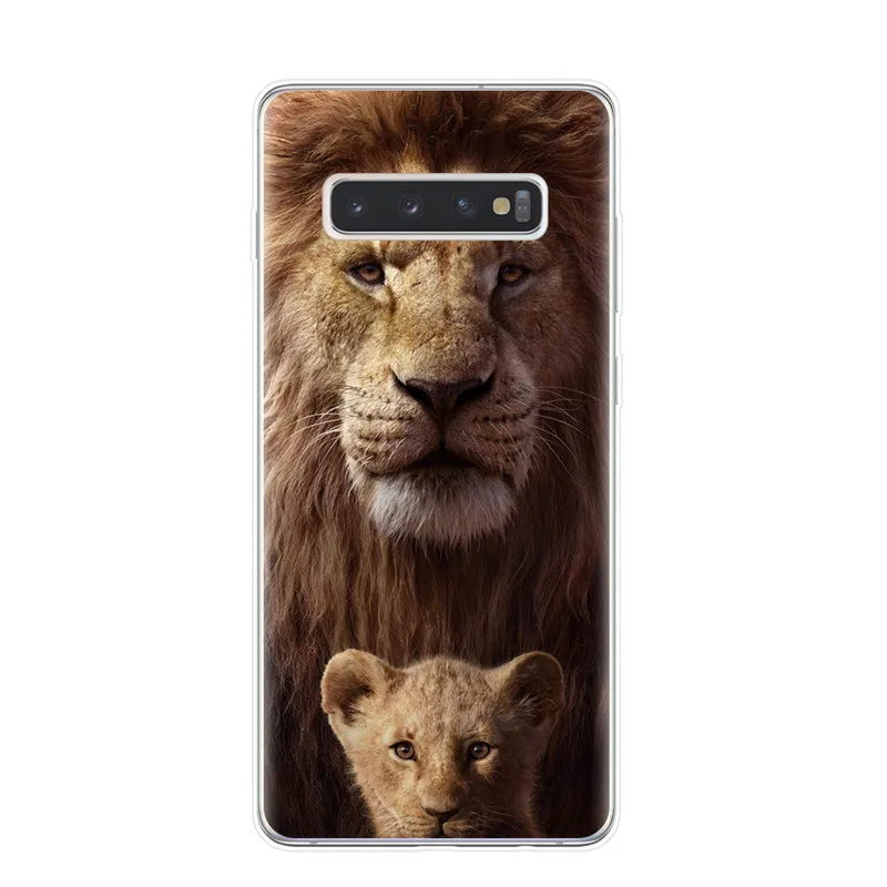 Роскошный чехол для телефона Lion King nala simba timon для samsung Galaxy S10 S9 S8 Plus S6 S7 Edge S10E Lite 5G Мягкий ТПУ чехол Капа Etui - Цвет: T6822