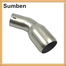 36-51 мм разъем выхлопной трубы мотоцикла Linker концевой выпуск локоть для Benelli 502C BJ500-6A