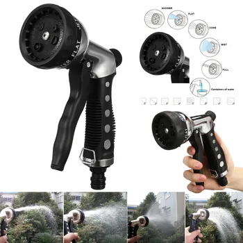 

8 Modes Multifunctional Portable High Pressure Car Washer Hose Nozzle Water Spray Lawn Watering Garden Sprinkle Car Wash Tool