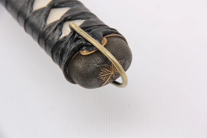 Katana Sword for Kill Bill Japanese Samurai Swords 1045 Carbon steel Real Blade Black sheath Pattern Decorative