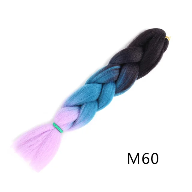 Natifah Jumbo Braiding Hair For Afro Curls Jumbo Box Braids Hair Kanekalon For Hair Afro Extensions Braids Synthetic Fake Hair M60