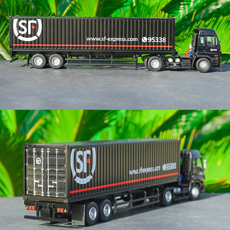 1/50 несколько типов сплав Isuzu Tow horse Maersk контейнер металлическая литая Игрушечная модель грузовика Подарочная детская коллекция дисплей