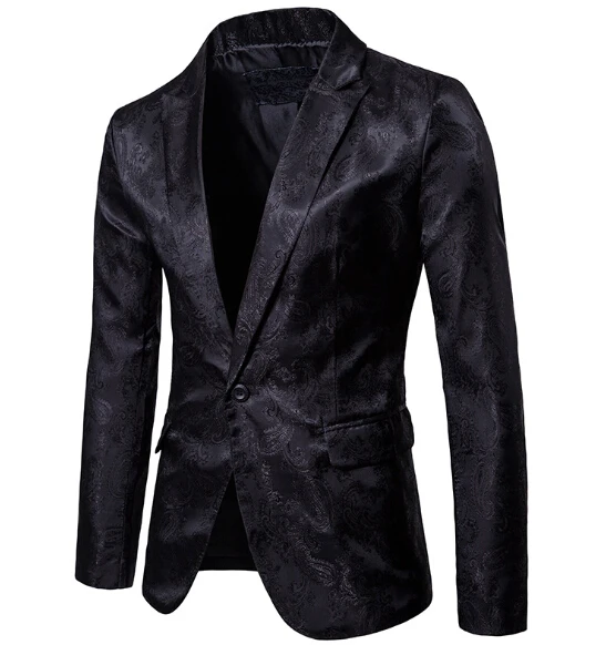 A 2 шт мужской костюм с блейзером Slim Fit смокинг+ брюки формальная свадебная одежда для конюха - Цвет: A