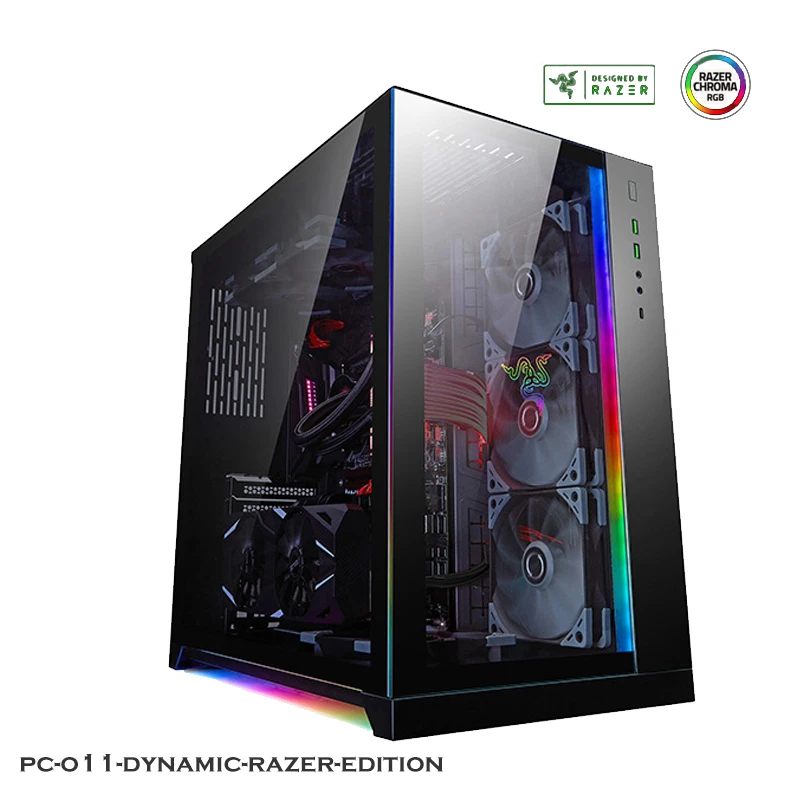 Lian Li O11 Dynamic Razer Edition Pc Fall Chassis Fur E Atx Atx Micro Atx Motherboard Aliexpress Computer Office