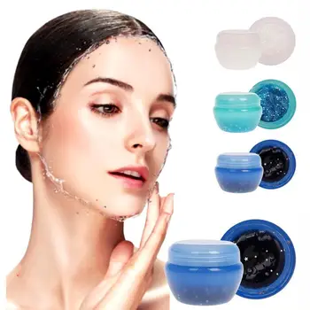 

Glitter Glow Star Sequin Black Face Mask Peel off Moisturize Skin Health F4C4