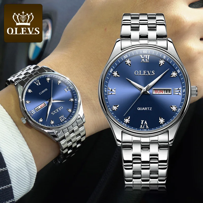 

Hot Selling Ollie Was Brand Service Night Light Waterproof Quartz MEN'S Watch MEN'S Watch