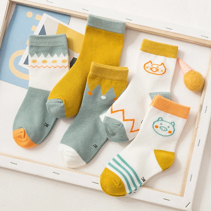 Baby Socks Newborn 5 Pairs/lot Winter Thick Baby Socks For Boys Girls ...