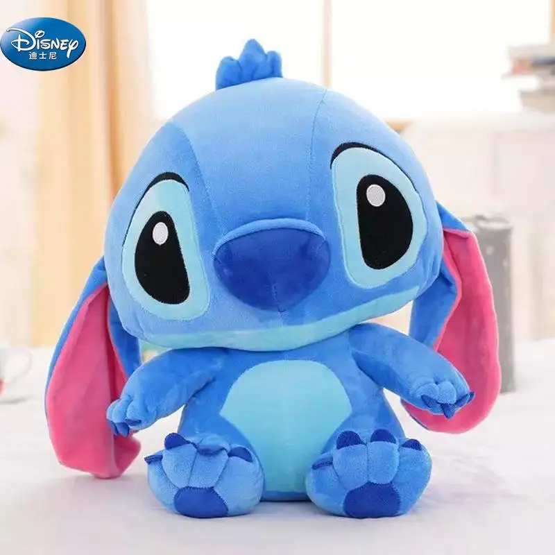 35-65cm Aoger Lilo & Stitch Stuffed Plush Doll Edition Stitch Rose Doll Creative Kawaii Pillow Toy Birthday Gift For Girl Kids