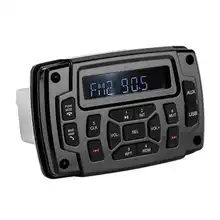 IP66 Waterdichte Stereo Radio Marine Jacht Stereo Ontvanger 12V MP3 Speler Met Front Usb Input Am/Fm Audio bron Aux In Out