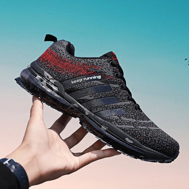 Men and women new air max cushioning comfortable running shoes soft breathable handsome sports shoes casual outdoor shoes