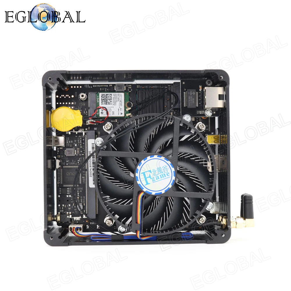 Eglobal 8-го поколения мини ПК Core i7 8750H 4K HD Windows 10 Xeon клиент NVME SSD Настольный Linux Core i5 i9 8950H игровой компьютер