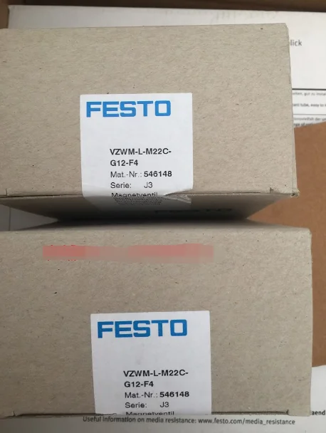 FESTO VZWM-L-M22C-G12-F4 546148 Соленоидный клапан