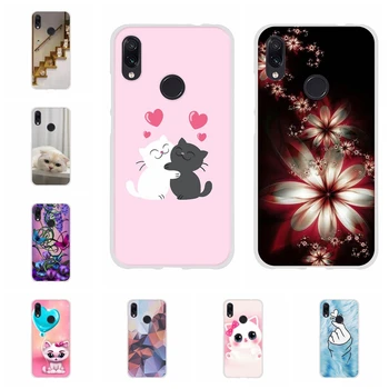 

For Xiaomi Redmi 3 3s Case Soft TPU Silicone For Xiaomi Redmi Note 4 4X Note 7 7 Pro Cover Flowers Patterned For Redmi Go Funda