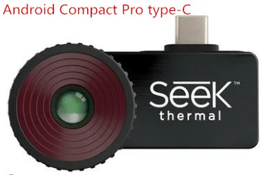 Compact pro-type C Seek термальный компактный PRO/Compact XR Imaging camera инфракрасный imager ночное видение Android/TYPE-C/USB-C plug/IOS версия - Цвет: Compact pro-type C