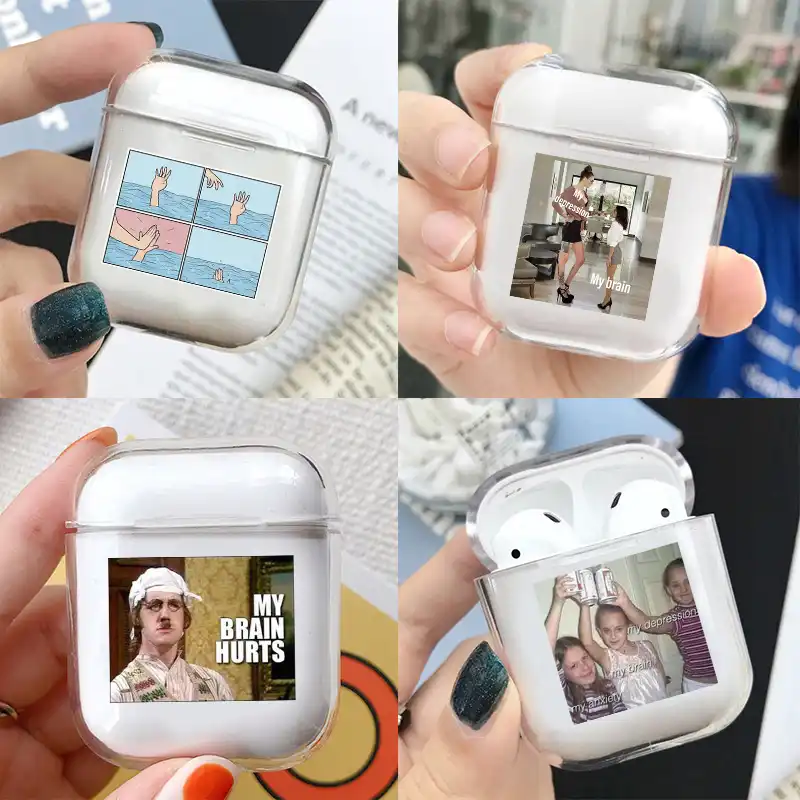 面白い柄ソフトためairpods 1 2ケースのためのかわいいairpodsケース透明bluetoothイヤホン保護ケースairpods 2ケース Earphone Accessories Aliexpress 面白い柄ソフトためairpods 1 2ケースのためのかわいいairpodsケース透明bluetoothイヤホン保護ケースairpods 2ケース Earphone Accessories Aliexpress