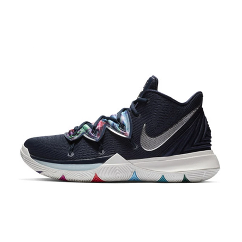 AO2919-900 Мужские баскетбольные кроссовки Nike Kyrie Erwin 5, Новое поступление, дышащие нескользящие спортивные кроссовки# CJ6951-700 - Цвет: AO2919-900